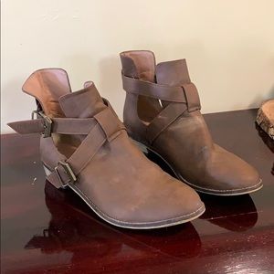 American Eagle Buckle Booties